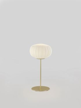 HUP настільна лампа. МАТ ЛАТУНЬ/ОПАЛОВИЙ АБАЖУР AROMAS