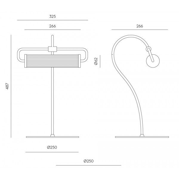 ISON настільна лампа. 6W 2700K Зістарене золото метал AROMAS - фото 4