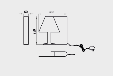 OFER/DES BOOK настольная лампа LED белая 10W 3000K 7245 (Blanco-White) Mantra - фото 5