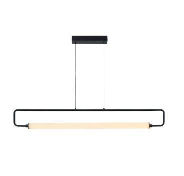 MAR2024085P LED Підвісний світильник 1032x70x1200mm Чорний