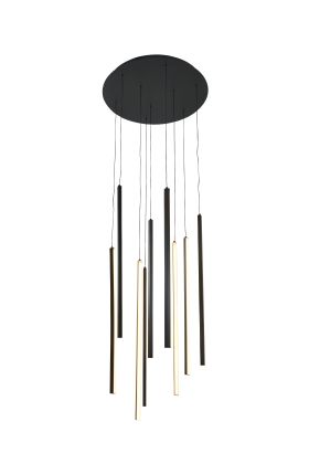MAR2023522P9-BK LED Підвісний світильник Φ500x1500mm Чорний