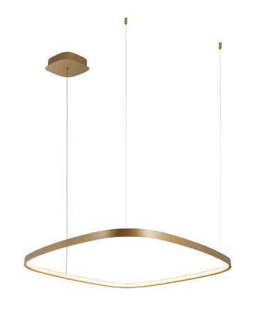 MAR2024084PM LED Підвісний світильник 790x790x1200mm Золотий 