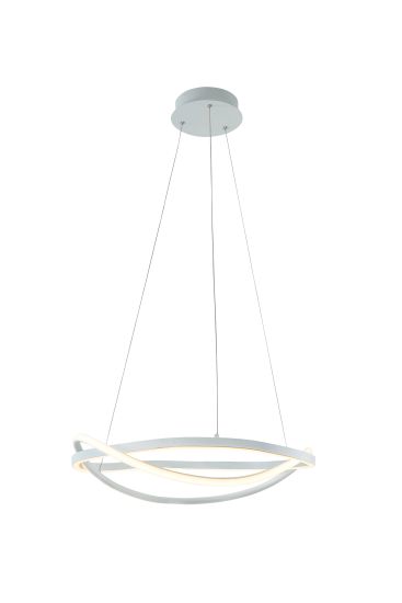 MAR2023903P-500WH LED Підвісний світильник Φ500x1200mm Білий