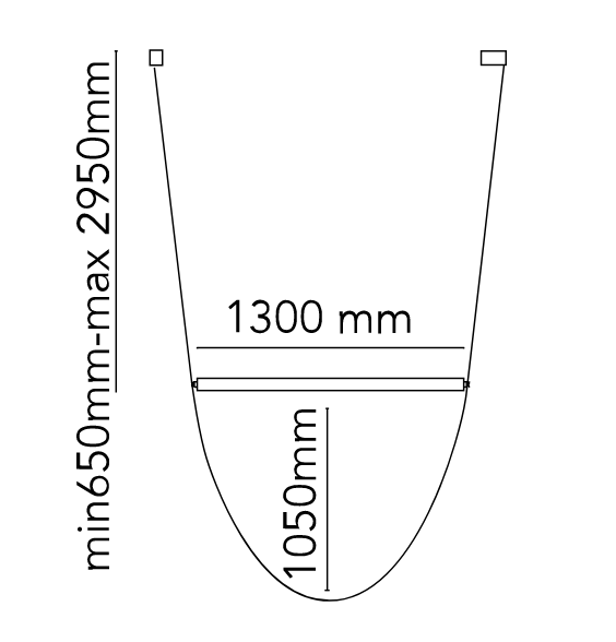Підвісний світильник WireLine EU RSA (каркас, кабель, ПК-розетка) FLOS - фото 3
