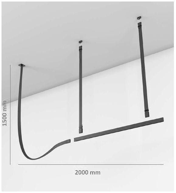 Набір ременів коричневий 2700K C95 CASAMBI (світловий модуль, підвісна конструкція) FLOS - фото 3