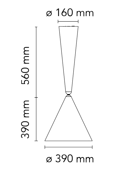 Подвесной светильник DIABOLO EU коричневый FLOS - фото 2