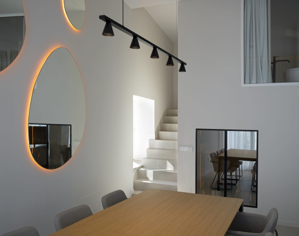 LYB підвісна лампа. ЧІП5x5W 3000K. МАТОВИЙ ЧОРНИЙ AROMAS - фото 3