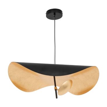 Люстра LED 600 мм Алюминий, акрил Черный, золотой Astro