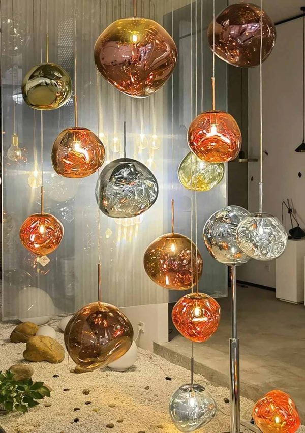 Люстра E27*1 200 мм Железо, стекло Хром Astro - фото 5