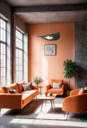 Люстра LED 1200*200 мм Смола Сірий Astro