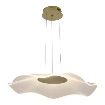 Люстра LED*36W 600 мм Железо, стекло Матово-золотой Astro