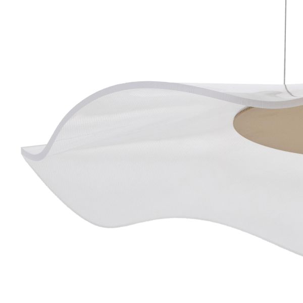 Люстра LED*36W 600 мм Залізо, скло Матово-золотий Astro - фото 3