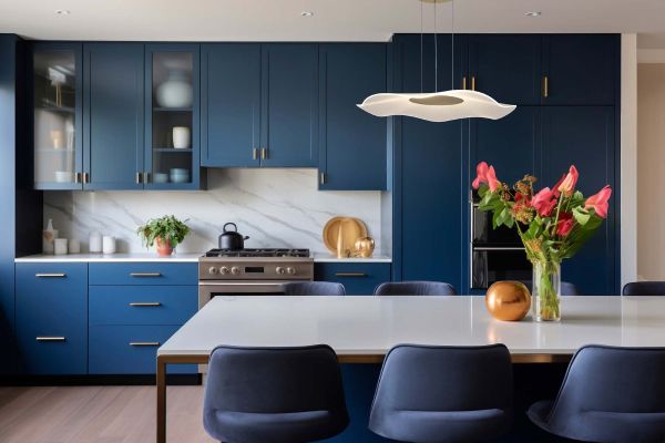 Люстра LED*36W 600 мм Залізо, скло Матово-золотий Astro - фото 4