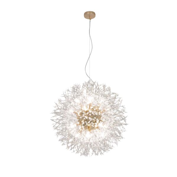 Люстра G9*16 600 мм Залізо, кришталь Золотий Astro - фото 3