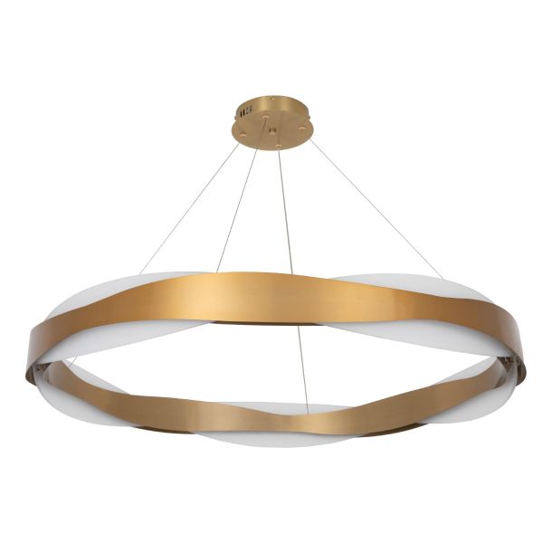 Люстра LED58W 960*130 мм Нержавіюча сталь, акрил Золотий Astro
