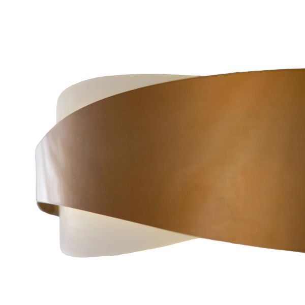 Люстра LED58W 960*130 мм Нержавіюча сталь, акрил Золотий Astro - фото 3