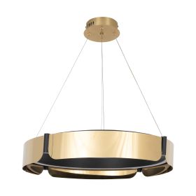 Люстра LED30W 600 мм Залізо, акрил Золотий Astro