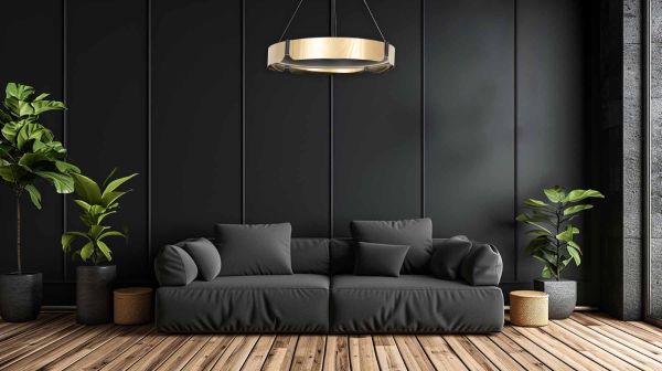 Люстра LED30W 600 мм Залізо, акрил Золотий Astro - фото 3