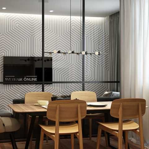DES ADN BLACK LINEAR PENDANT LAMP 36W - 3000K G - фото 3