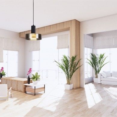 GIN * Большой подвесной светильник LED – черная - фото 3