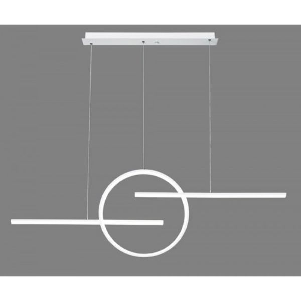 KITESURF белый подвесной светильник 50W - фото 2