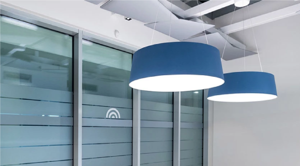 OXYGEN підвісна лампа D750 50W PU AZZURR.DALI - фото 2