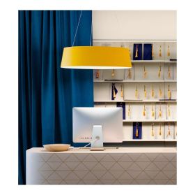 OXYGEN підвісна лампа D560 36W PU GIALLO.DALI