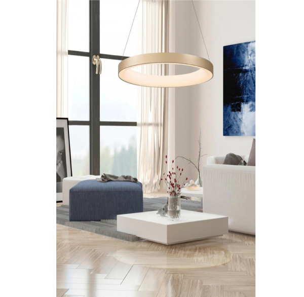 NISEKO подвесной светильник 90 CM - REMOTE - золото - фото 3