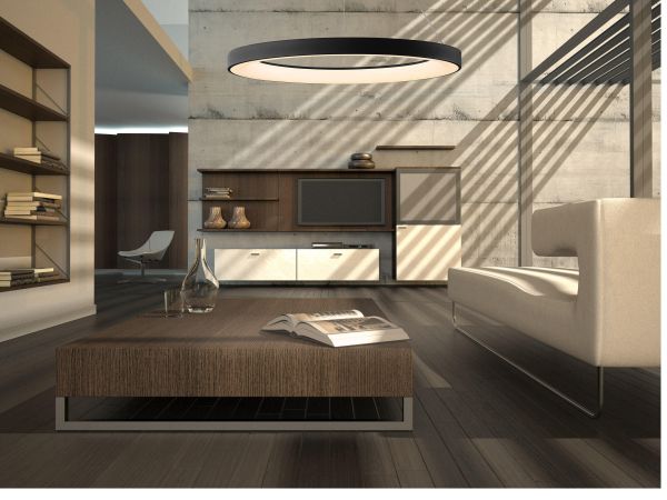 NISEKO підвісна лампа 65 CM – чорна, з віддаленим контролем - фото 2