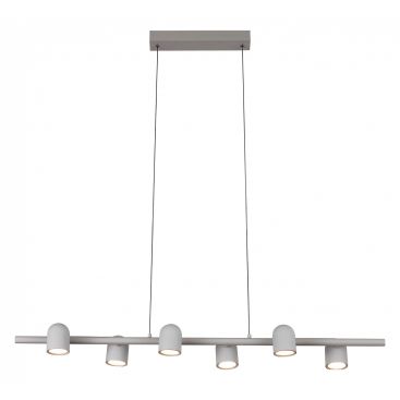 IOS лінійна підвісна лампа 6L GU10 біла