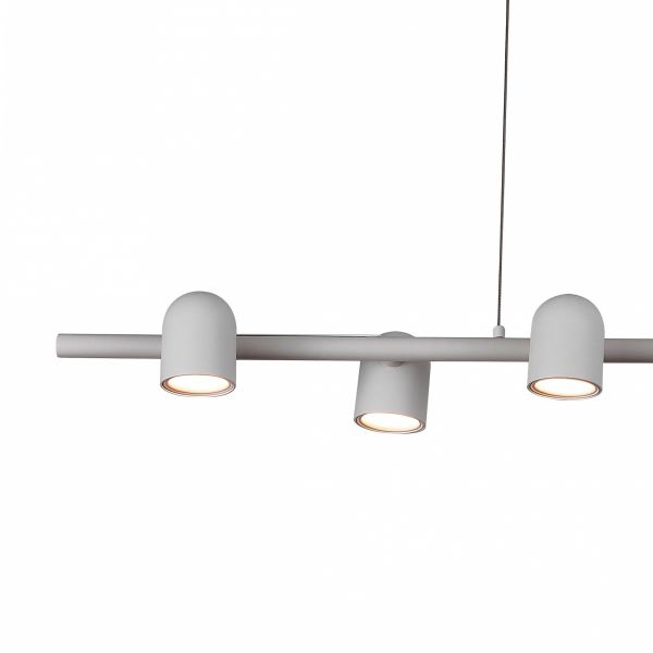 IOS линейная подвесная лампа 6L GU10 белая