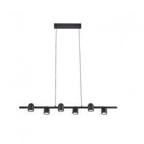 IOS ЛИНИЙНЫЙ ПОДВЕСНОЙ СВЕТильник 6L GU10 ЧЕРНЫЙ