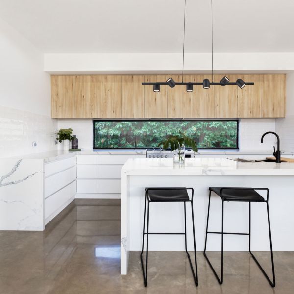 IOS ЛИНИЙНЫЙ ПОДВЕСНОЙ СВЕТильник 6L GU10 ЧЕРНЫЙ - фото 3