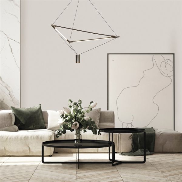 ELECTRA большой подвесной светильник 7W, 26 W черный 3000K - фото 5