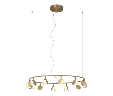 SHELL Підвісна лампа 12L Gold LED 50W 7260 Mantra