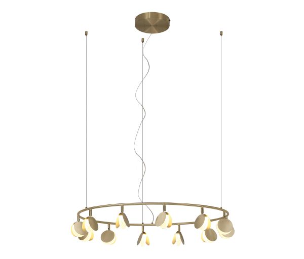 SHELL Подвесная лампа 12L Gold LED 50W 7260 Mantra - фото 5