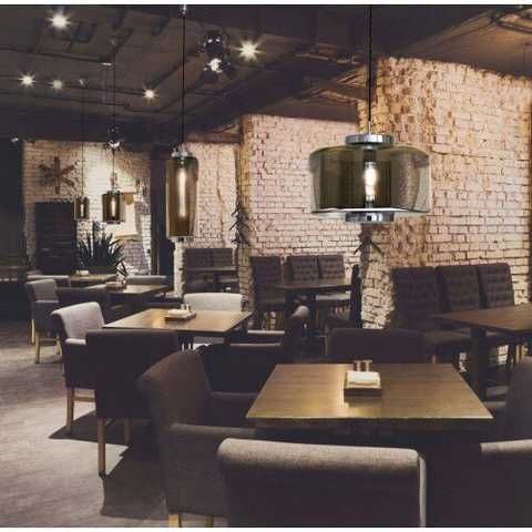 JARRAS большая подвесная лампа 1L Хром - фото 3