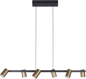 SAL Подвесная лампа 6L GU10 (Gold, Black) 8486 Mantra