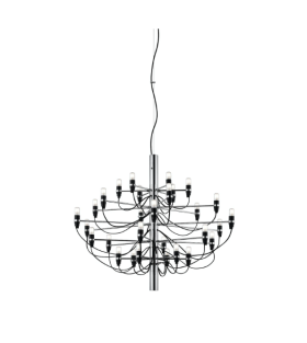 Підвісна лампа 2097/30 C/ прозорі лампочки EU Хром FLOS