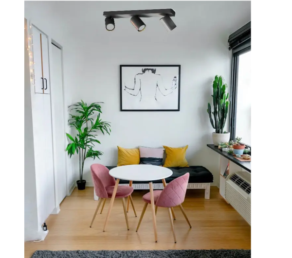 SAL чорний лінійне світло 3L GU10 - фото 2