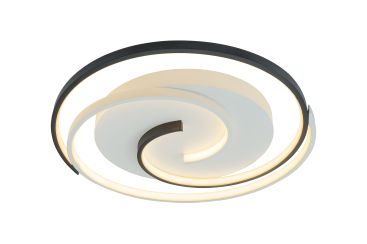 MAR2002316 LED Подпотолочная сота Φ520x65mm Черный-Белый