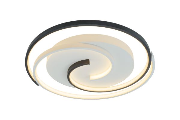 MAR2002316 LED Підстельовий стільник Φ520x65mm Чорний-Білий 