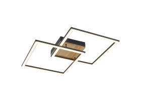 MAR2024101C LED Підстельовий стільник 665x452x85mm Чорний-Дерево