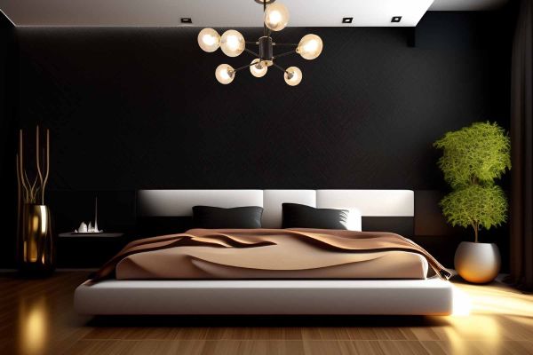 Люстра E27*8 720*400 мм Залізо, скло Чорний, золотий Astro - фото 3