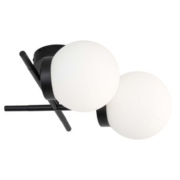 Люстра E27 340*340 мм Железо, стекло Черный Astro