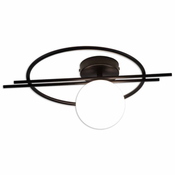 Люстра G9 (7W) 400*430 мм Железо, стекло Черный Astro - фото 4