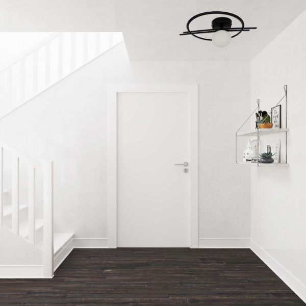 Люстра G9 (7W) 400*430 мм Железо, стекло Черный Astro - фото 2