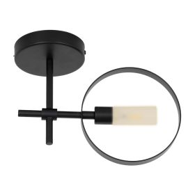 Люстра G9 170*320 мм Залізо, скло Чорний Astro