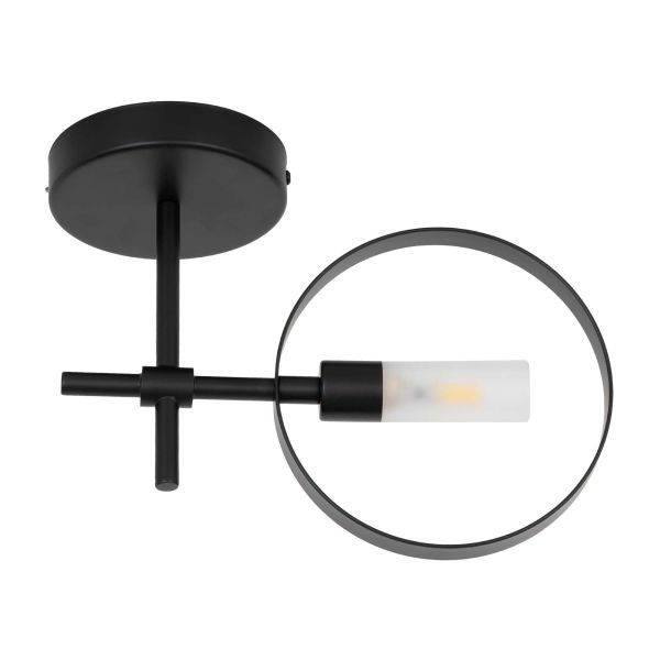 Люстра G9 170*320 мм Залізо, скло Чорний Astro - фото 2