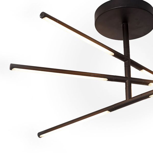 TORCH СТЕЛЬНАЯ ЛАМПА ЧЕРНАЯ LED 36W 3000K - фото 3